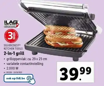 Lidl 2-in-1 grill aanbieding