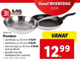 Lidl Braadpan aanbieding