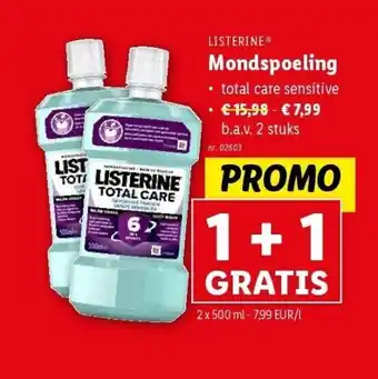 Lidl Mondspoeling aanbieding