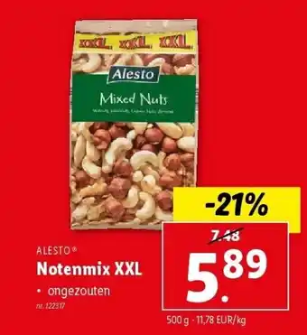 Lidl Notenmix XXL aanbieding