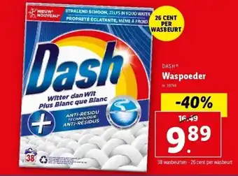 Lidl Waspoeder aanbieding