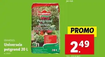 Lidl Universele potgrond 20 L aanbieding