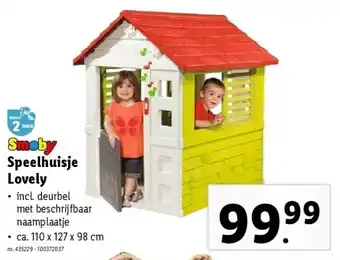 Speelhuisje Lovely