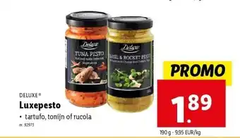 Lidl Luxepesto aanbieding