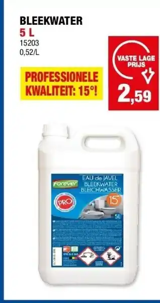 Hubo BLEEKWATER 5 L aanbieding