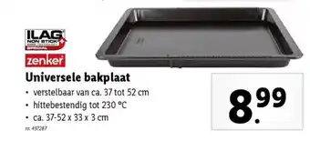 Lidl Universele bakplaat aanbieding