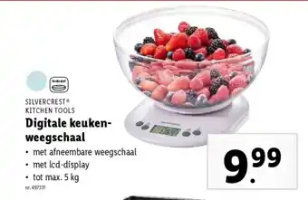 Lidl Digitale keukenweegschaal aanbieding