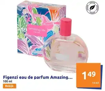Action Figenzi eau de parfum Amazing Life aanbieding