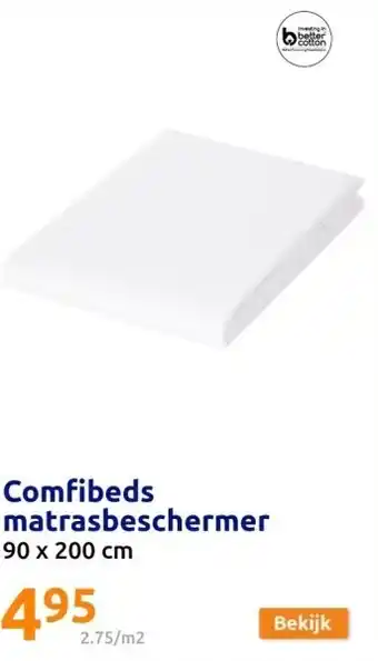 Action Comfibeds matrasbeschermer aanbieding