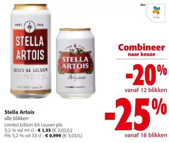 Colruyt Stella Artois aanbieding