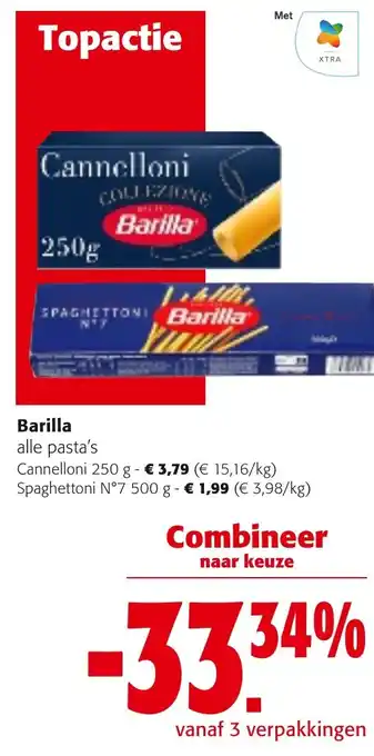 Barilla alle pasta's