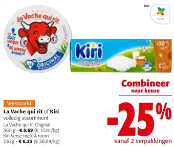 Colruyt La Vache qui rit of Kiri aanbieding
