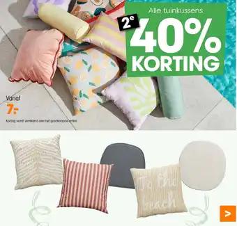 Kwantum Alle tuinkussens aanbieding