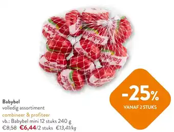 OKay Babybel mini 12 stuks 240g aanbieding