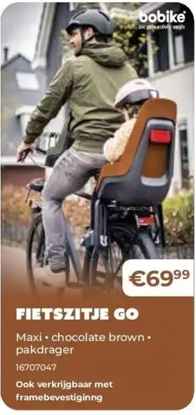 Europoint Fietszitje GO aanbieding