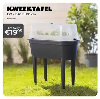 Europoint kweektafel aanbieding