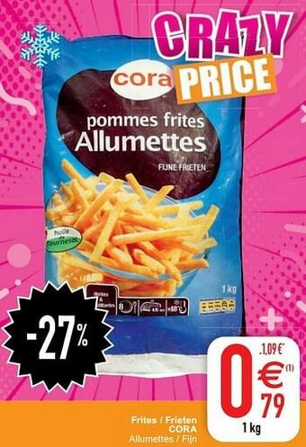 Cora Frites - frieten cora aanbieding