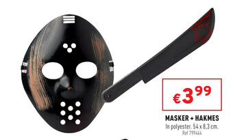Trafic Masker + Hakmes aanbieding