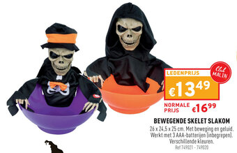 Trafic Bewegende Skelet Slakom aanbieding
