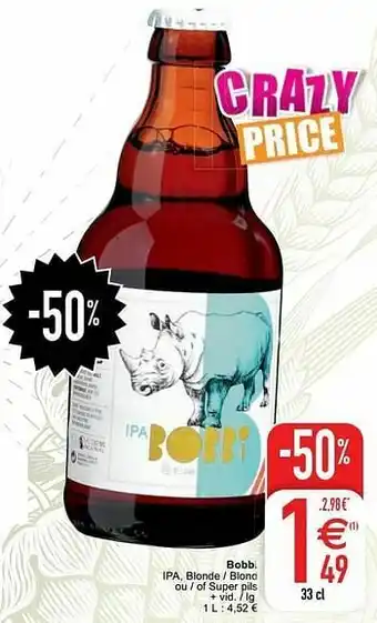 Cora Bobbi ipa, blonde - blond ou - of super pils aanbieding