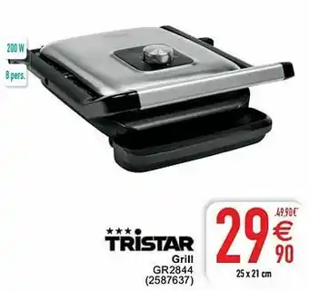 Cora Tristar grill gr2844 aanbieding