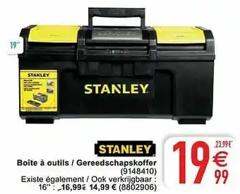 Cora Boîte à outils - gereedschapskoffer aanbieding