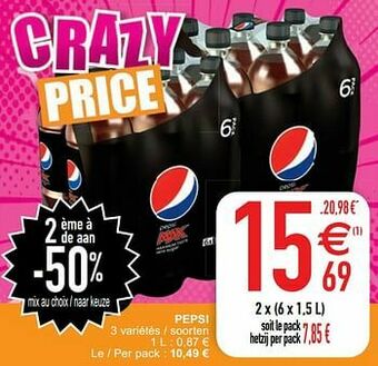 Cora Pepsi aanbieding