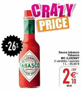 Sauce tabasco tabasco mc ilhenny
