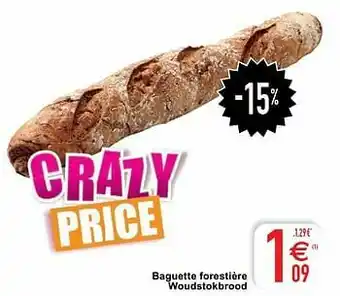 Baguette forestière woudstokbrood