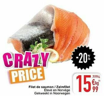 Cora Filet de saumon - zalmfilet aanbieding