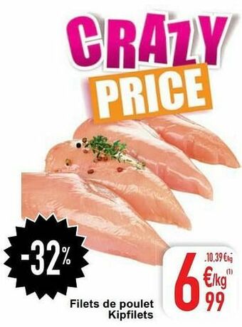 Cora Filets de poulet kipfilets aanbieding