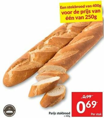 Intermarché Parijs stokbrood aanbieding