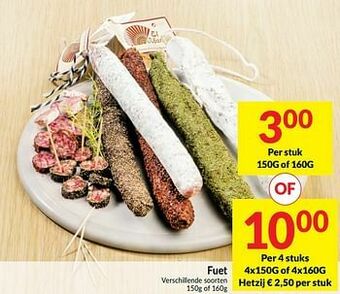 Intermarché Fuet aanbieding