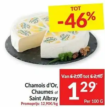 Intermarché Chamois d’or chaumes of saint albray aanbieding
