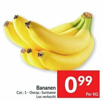 Intermarché Bananen aanbieding