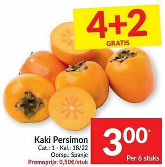 Intermarché Kaki persimon aanbieding