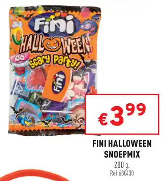 Trafic Fini Halloween Snoepmix 200g aanbieding