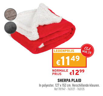 Trafic Sherpa Plaid aanbieding