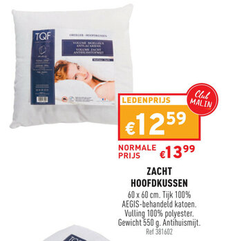 Trafic Zacht Hoofdkussen aanbieding
