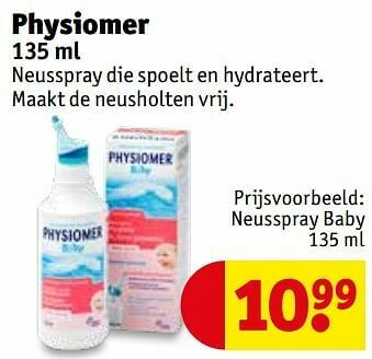 Kruidvat Neusspray baby aanbieding
