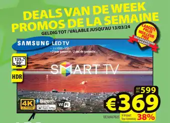 ElectroStock SAMSUNG LEDTV aanbieding