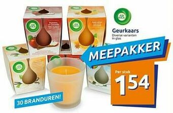 Action Geurkaars aanbieding