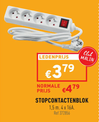 Stopcontactenblok