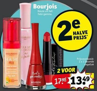 Kruidvat 1 seconde nagellak aanbieding