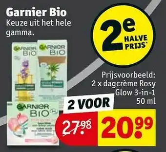 Kruidvat Dagcrème rosy glow 3-in-1 aanbieding