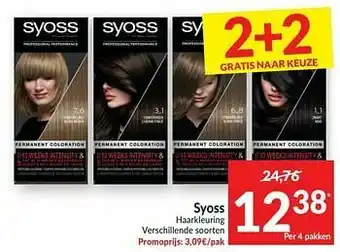 Syoss haarkleuring
