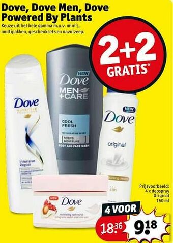 Kruidvat Deospray original aanbieding
