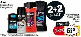 Kruidvat Douchegel marine aanbieding