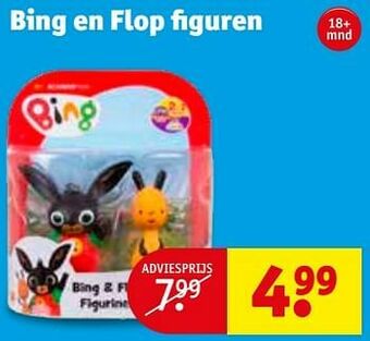 Kruidvat Bing en flop figuren aanbieding
