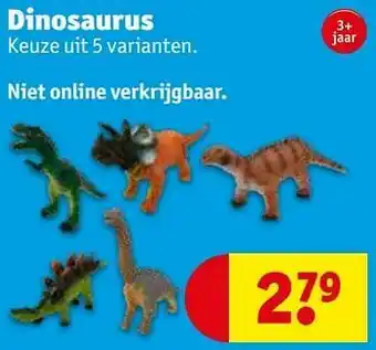 Kruidvat Dinosaurus aanbieding